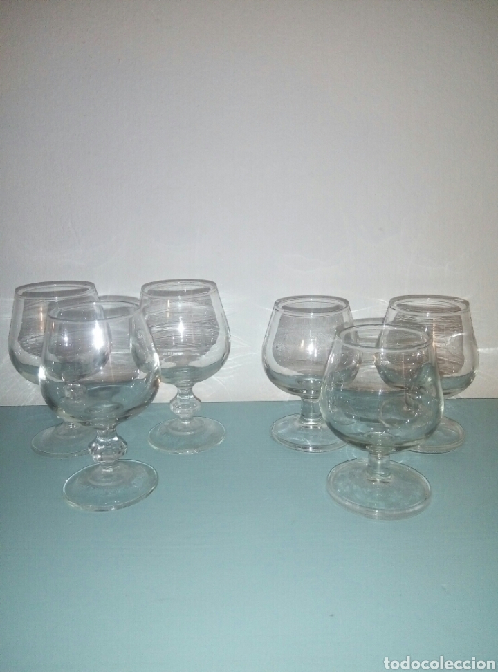 Vintage: Lote 6 copas licor - Foto 1