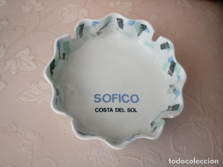 Vintage: ORIGINAL CENICERO SOFICO DE CERAMICA CASTRO SARGADELOS. A&Ntilde;OS 70