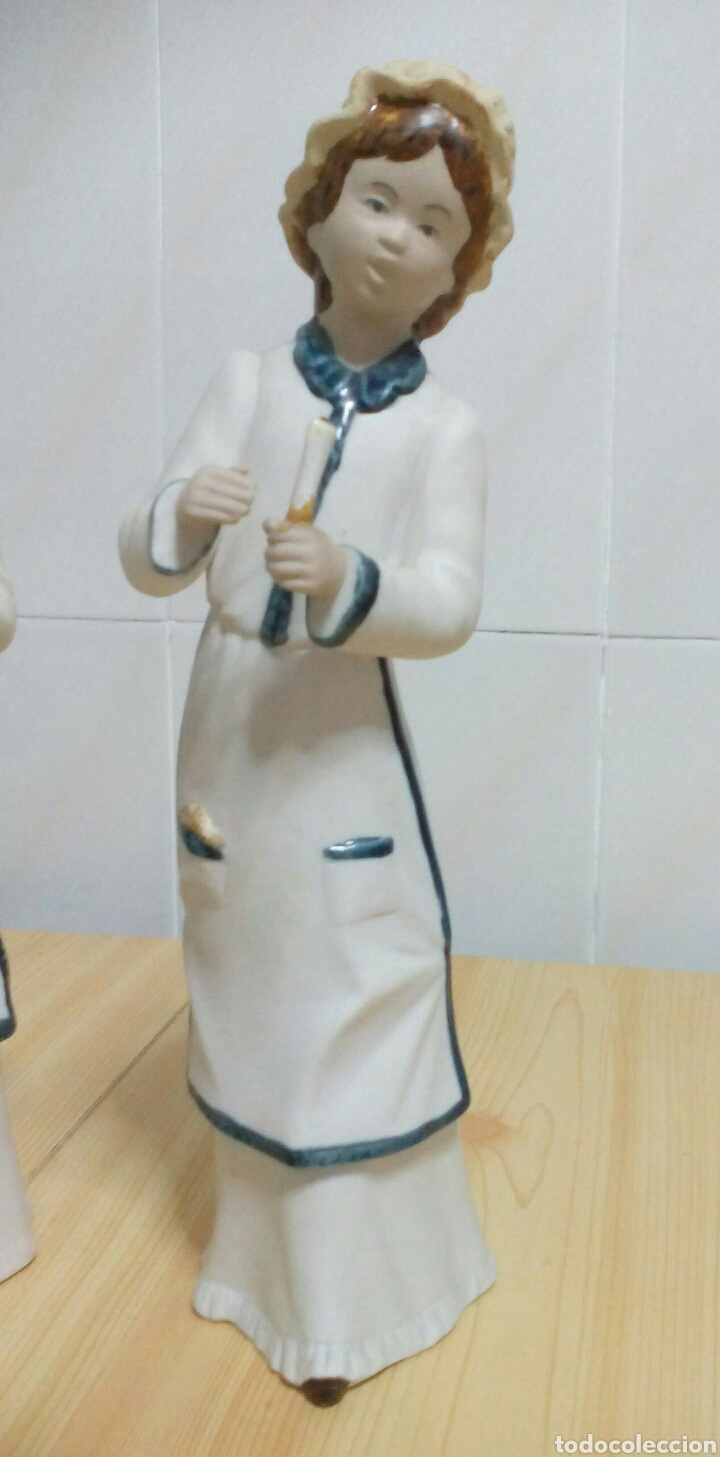 Vintage: FIGURA MUJER. MARCA REX. VALENCIA.