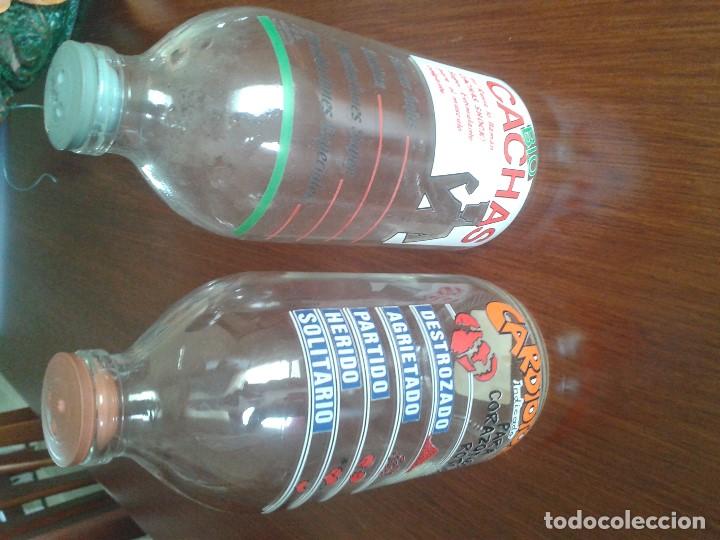 Vintage: CURIOSAS BOTELLAS CRISTAL - Foto 1