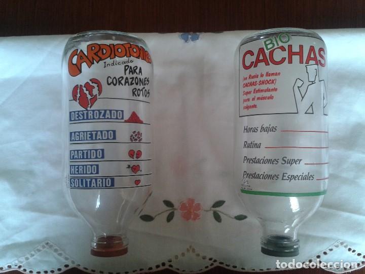 Vintage: CURIOSAS BOTELLAS CRISTAL - Foto 2