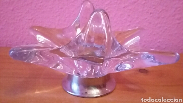 Vintage: Centro de mesa mini en cristal Murano - Foto 1
