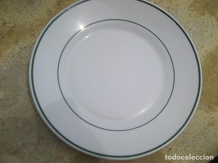 Vintage: Plato de cer&aacute;mica llano - a&ntilde;os 80&acute;s -