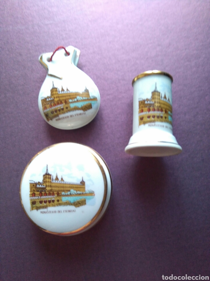 Vintage: Lote Del Escorial de Porcelana