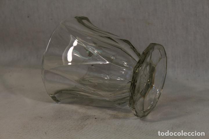 Vintage: jarron florero de cristal - Foto 3