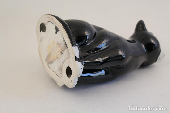 Vintage: gato en ceramica - Foto 3