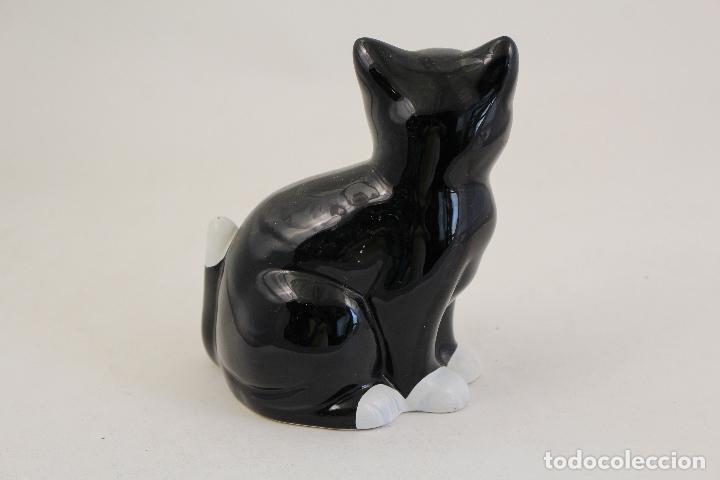 Vintage: gato en ceramica - Foto 4