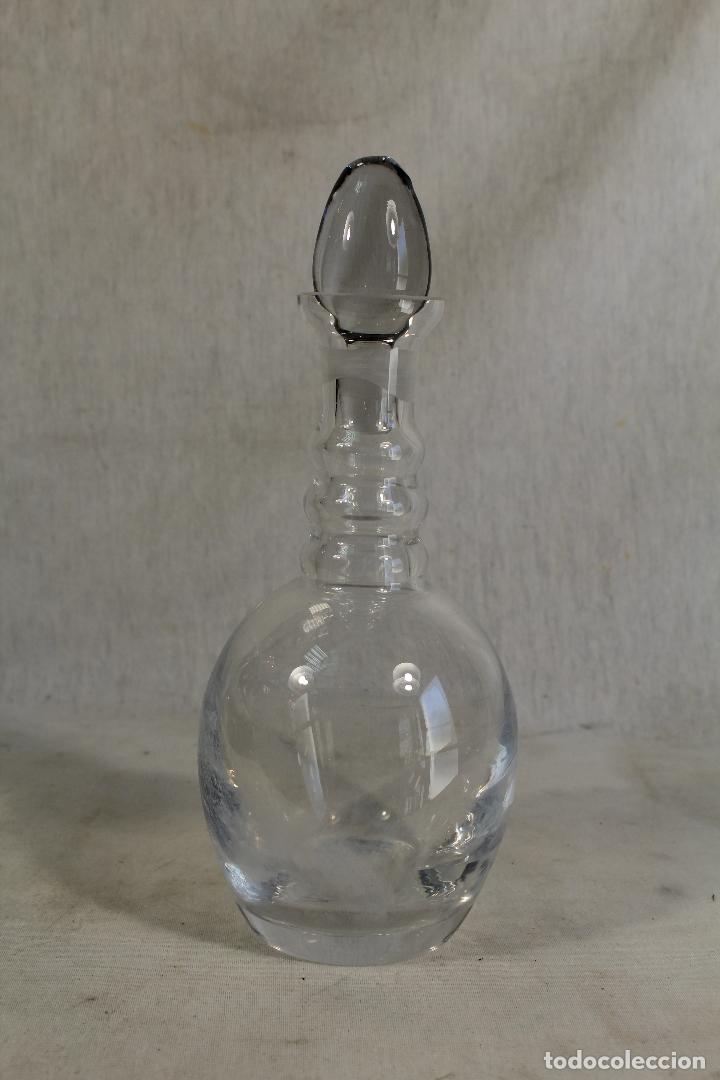 Vintage: botella licorera en cristal - Foto 1
