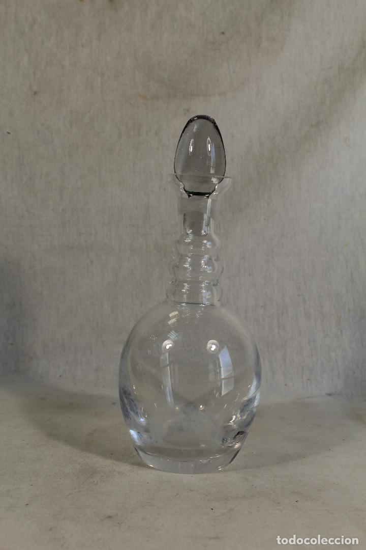 Vintage: botella licorera en cristal - Foto 2