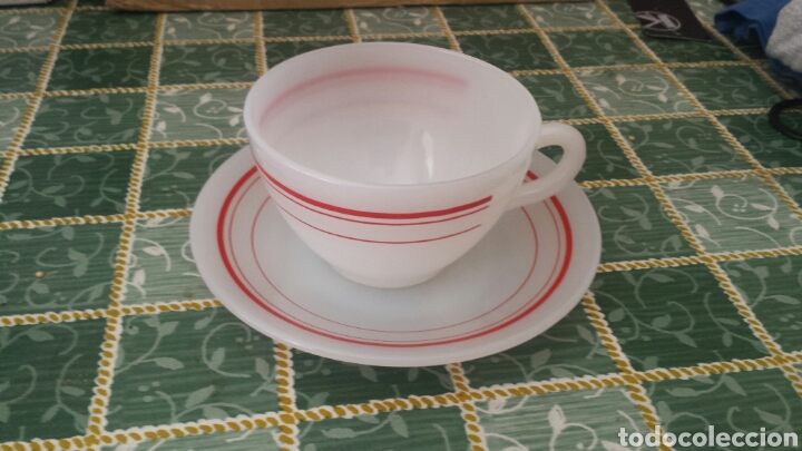 Vintage: Termocrisa Mexico taza y plato desayuno