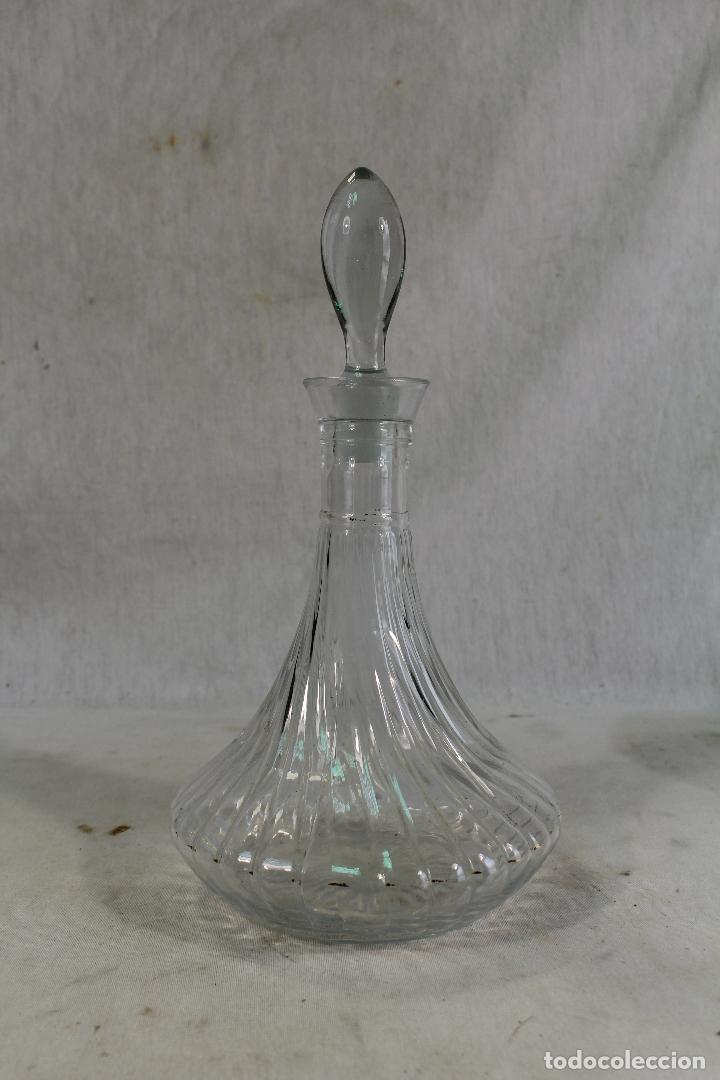 Vintage: licorera de cristal - Foto 1