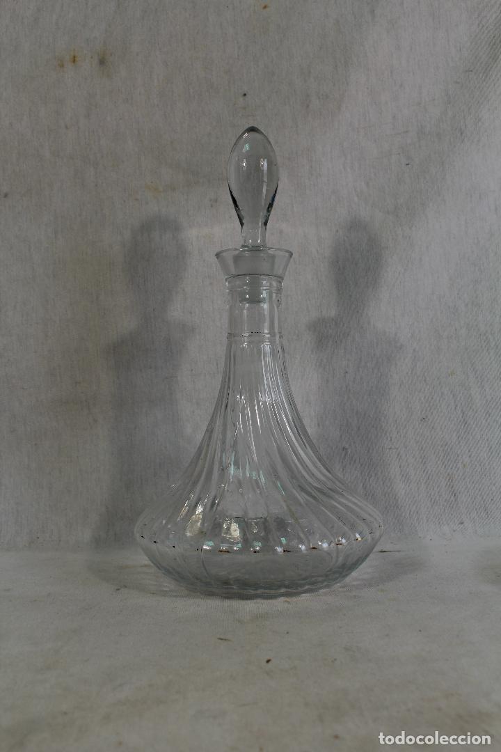 Vintage: licorera de cristal - Foto 2