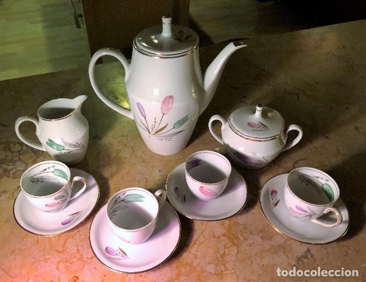 Vintage: Juego de caf&eacute; Vintage a&ntilde;os 70