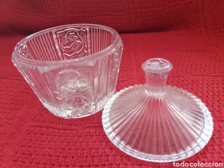 Vintage: BOMBONERA DE CRISTAL - Foto 2