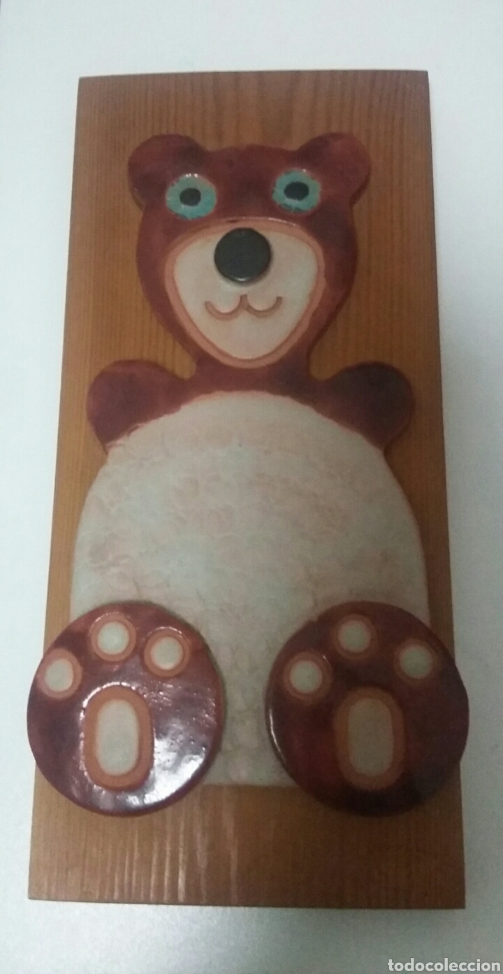 Vintage: Cuadro decorativo - Oso