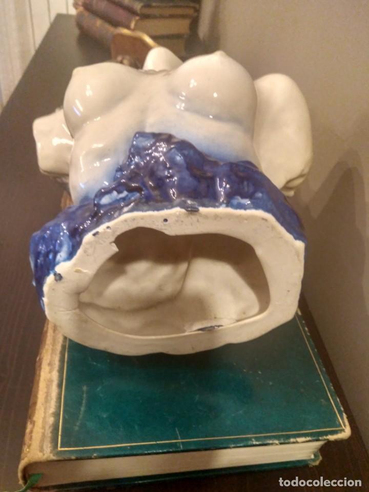 Vintage: BUSTO MUJER DESNUDA 33 cm. - Foto 9