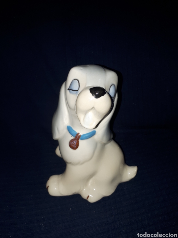 Vintage: DAMA DE WALT DISNEY CERAMICA PORCELANA A&Ntilde;OS 70