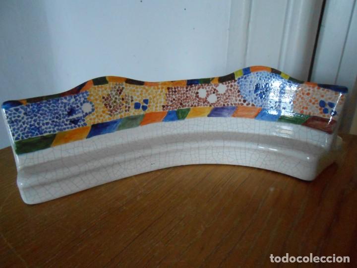 Vintage: Banco GAUD&Iacute; Parque Guell - Foto 4