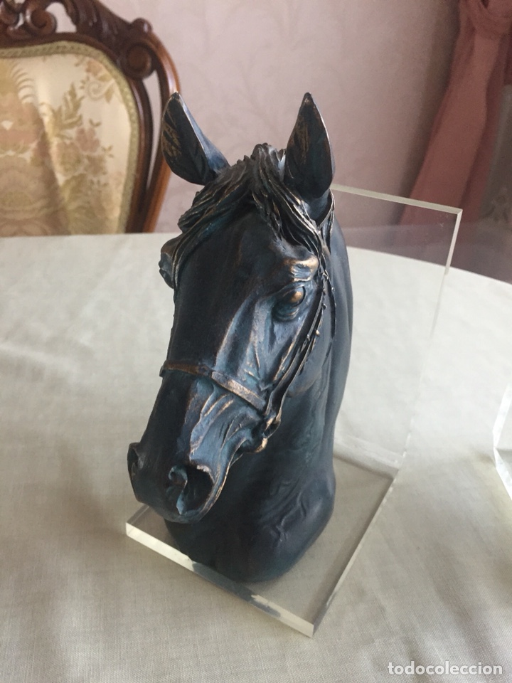 Vintage: Reposalibros de caballos - Foto 3