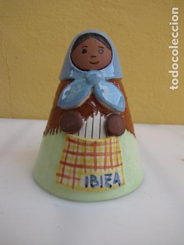 Vintage: Cer&aacute;mica Ibiza. Palillero. Payesa Ibicenca
