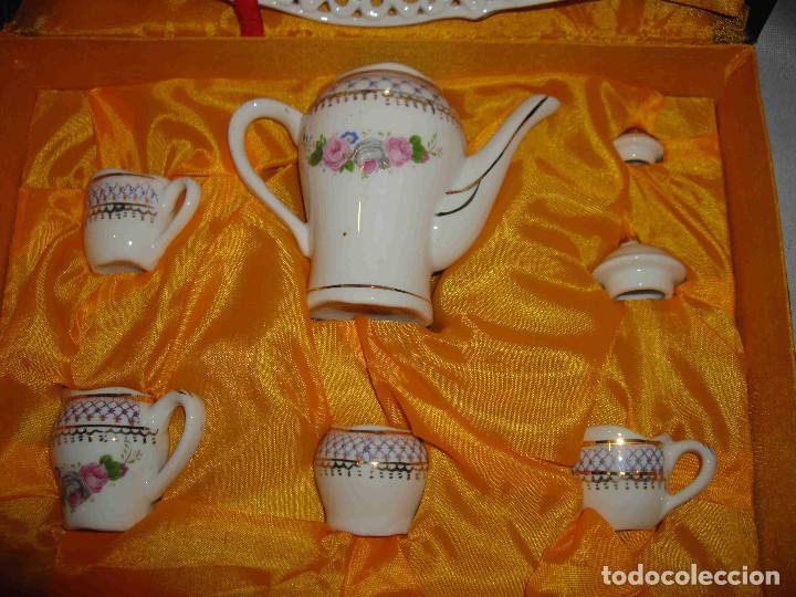 Vintage: ESTUCHE MINI JUEGO CAFE - Foto 3