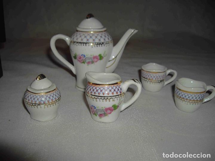 Vintage: ESTUCHE MINI JUEGO CAFE - Foto 4