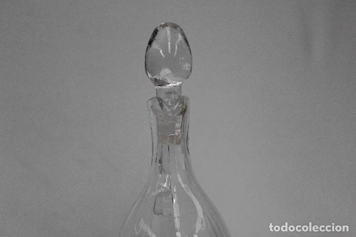 Vintage: SET 6 COMPAS BOTELLA CRISTAL TALLADO - Foto 6