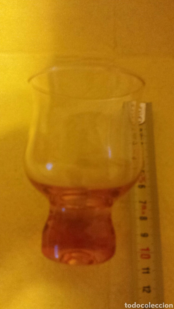 Vintage: Vaso copa rosa - Foto 3