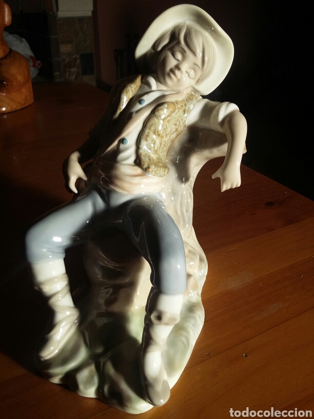 Vintage: Figura de cer&aacute;mica de TENGRA