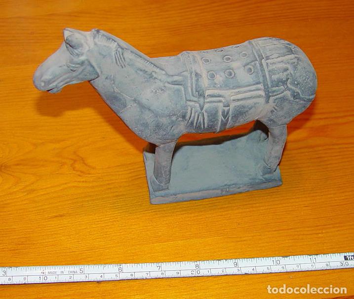 Vintage: Caballo de terracota o cer&aacute;mica...sanna