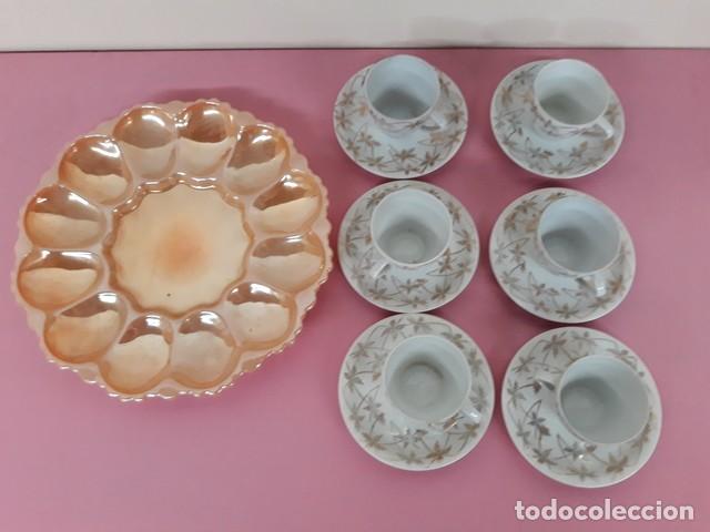 Vintage: CONJUNTO TAZAS CAF&Eacute; - Foto 1