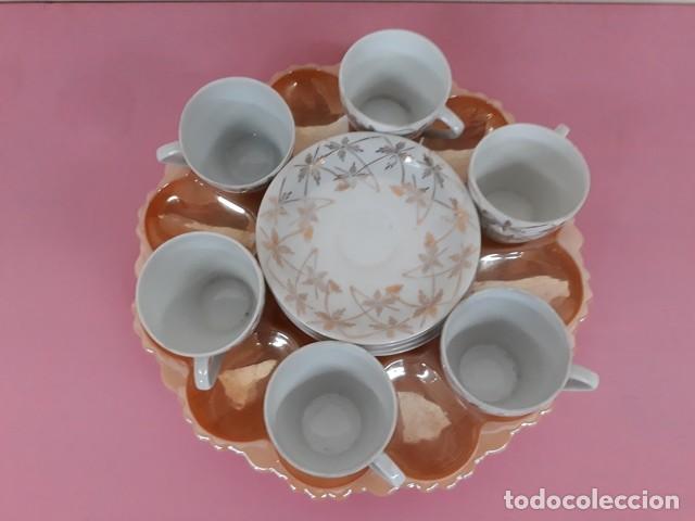 Vintage: CONJUNTO TAZAS CAF&Eacute; - Foto 3