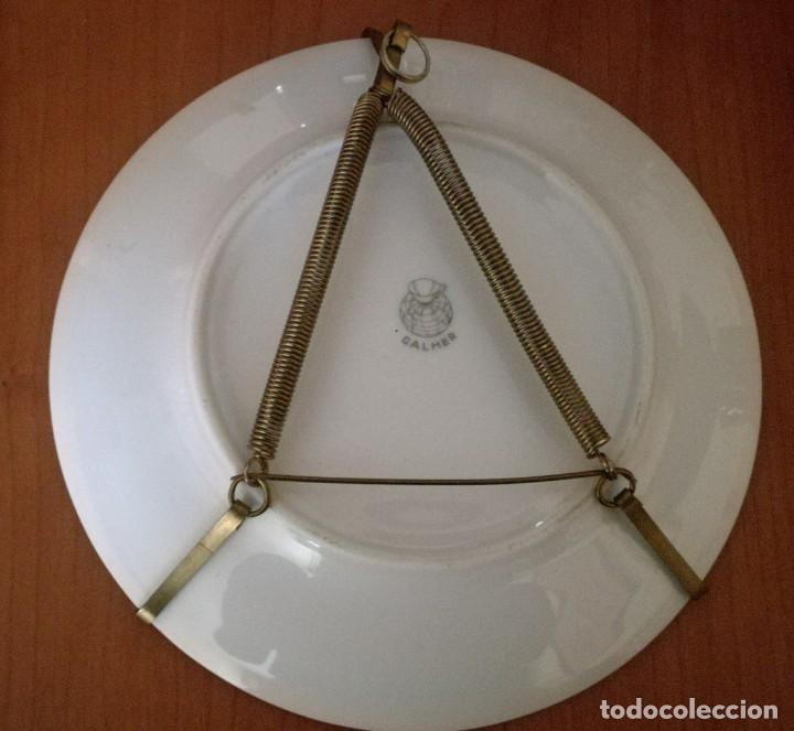 Vintage: Plato decorado en oro de ley - Foto 4