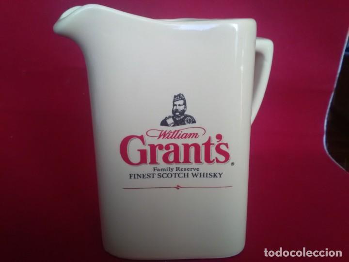 Vintage: Cer&aacute;mica de publicidad whisky WILLIAM GRANTS en perfecto estado sin ning&uacute;n golpe