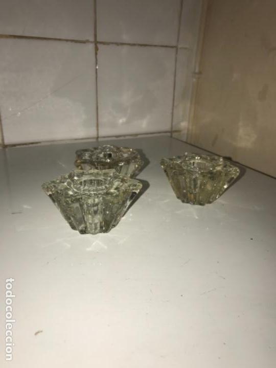 Vintage: Portavelas , cristal - Foto 2