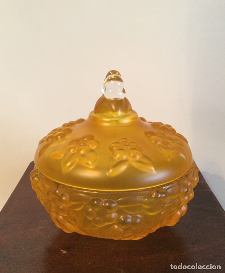 Vintage: BOMBONERA DE CRISTAL - Foto 4