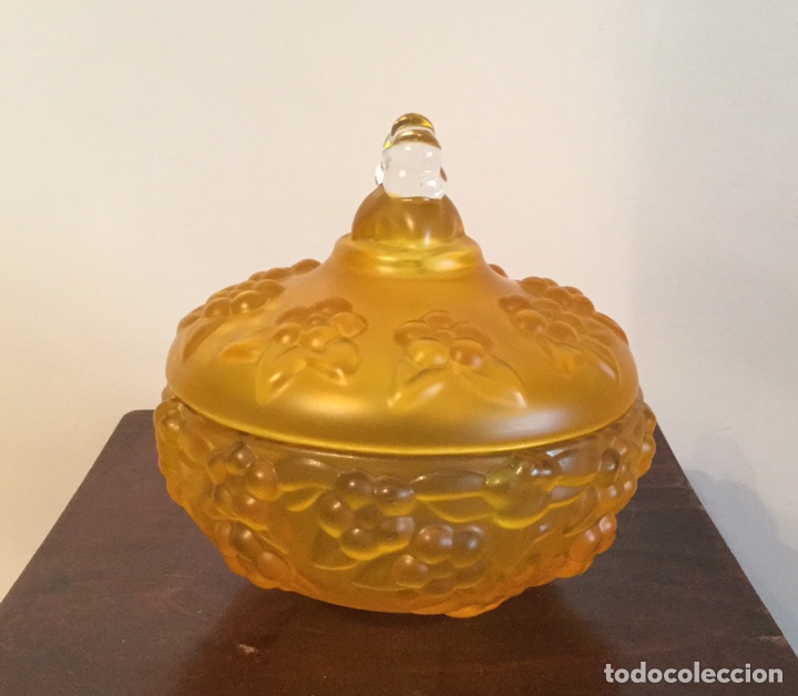 Vintage: BOMBONERA DE CRISTAL - Foto 3