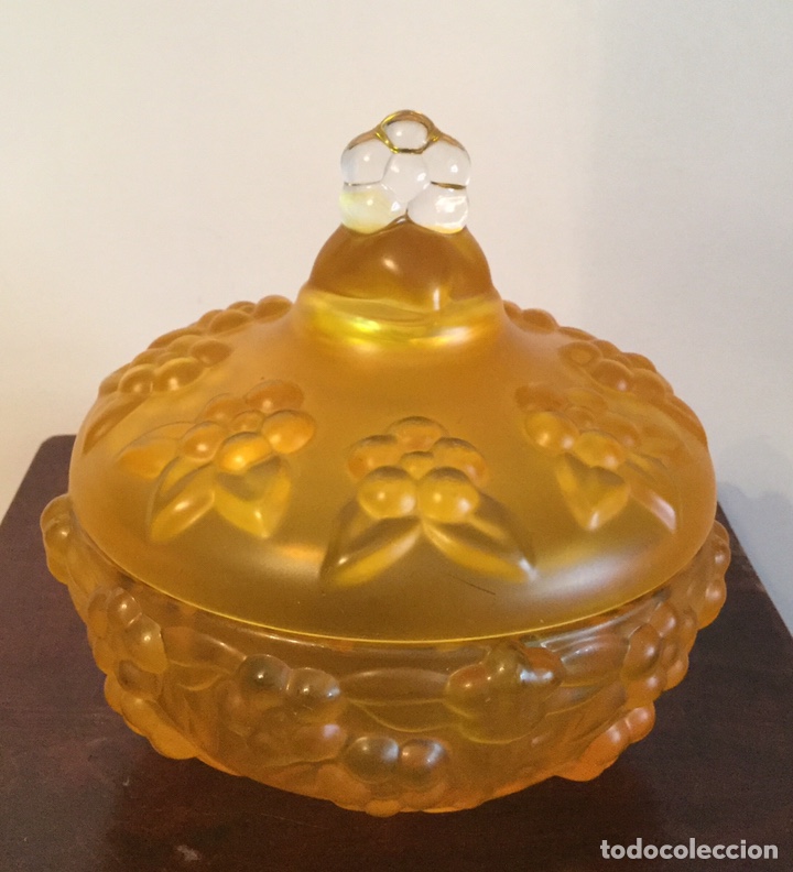 Vintage: BOMBONERA DE CRISTAL - Foto 5