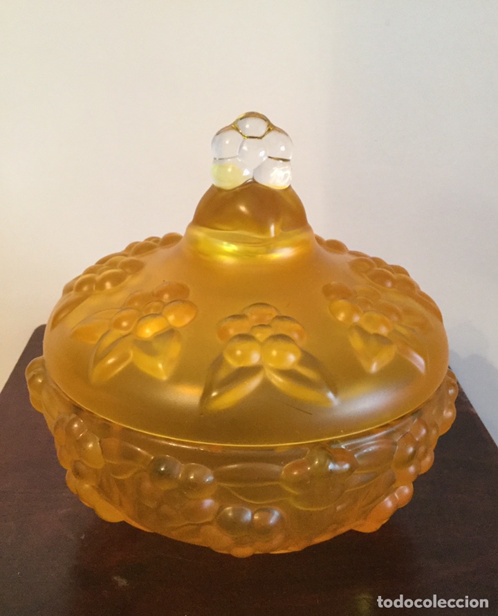 Vintage: BOMBONERA DE CRISTAL - Foto 6