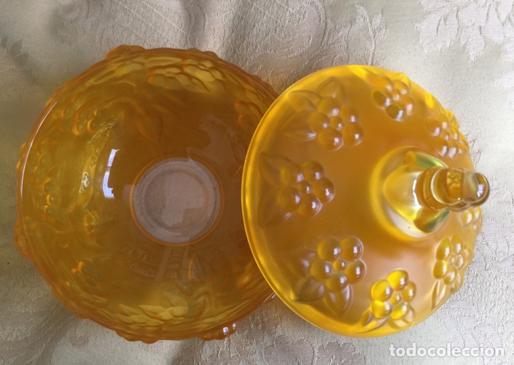 Vintage: BOMBONERA DE CRISTAL - Foto 7