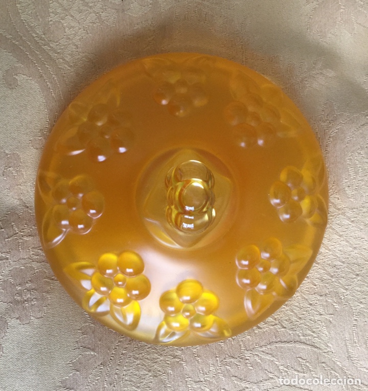 Vintage: BOMBONERA DE CRISTAL - Foto 8