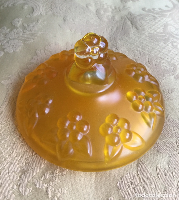 Vintage: BOMBONERA DE CRISTAL - Foto 9