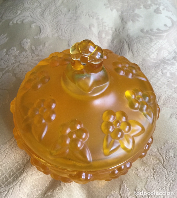 Vintage: BOMBONERA DE CRISTAL - Foto 10