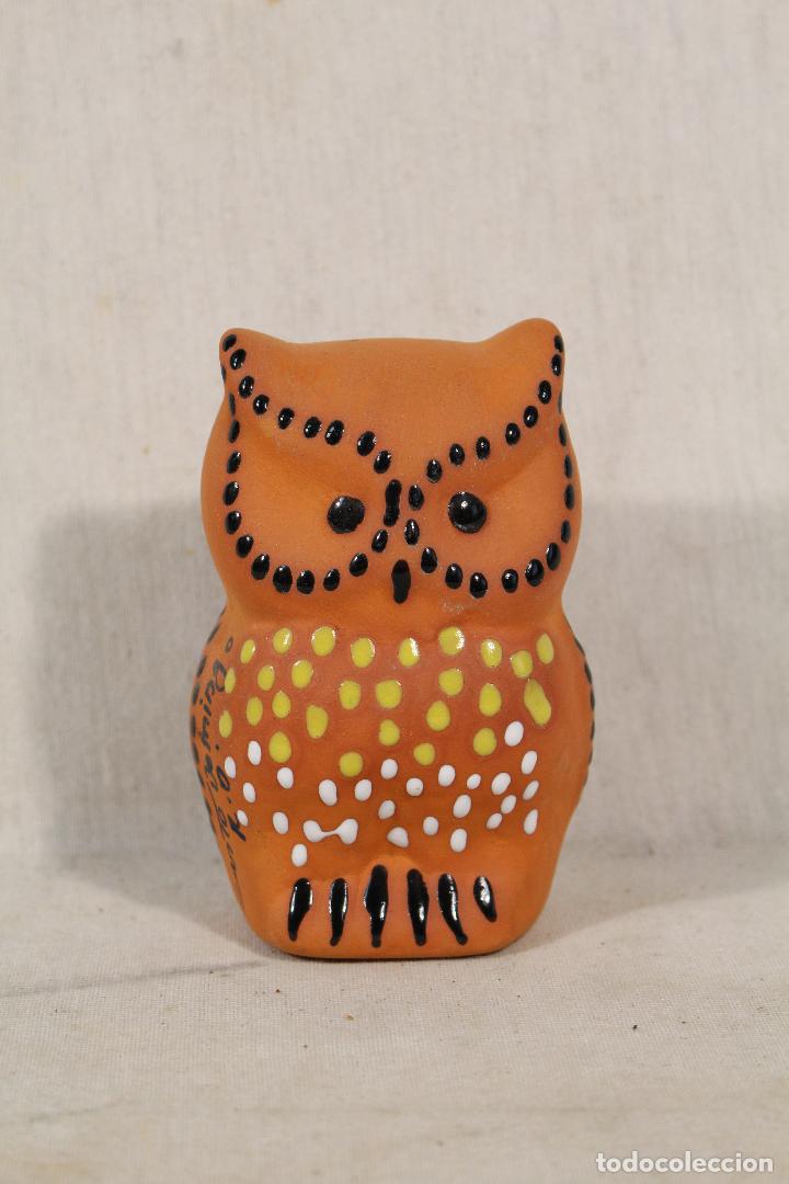 Vintage: buho en ceramica - rdo. santo domingo