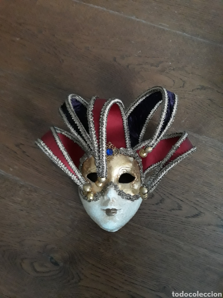 auténtica máscara veneciana hecha a mano. tamañ - Buy Other collectible  objects on todocoleccion
