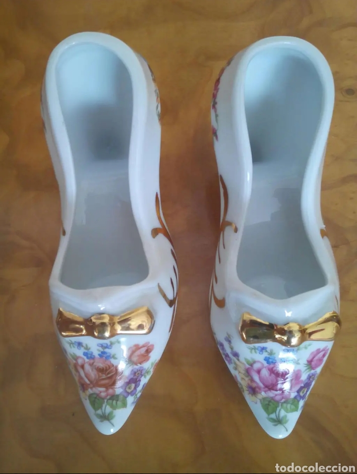 Vintage: Zapatitos de Porcelana