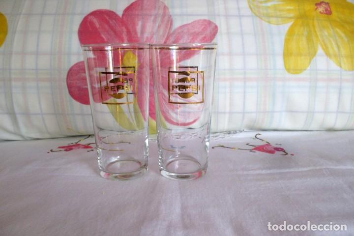 Vintage: VASO DE TUBO PEPSI-Vintage