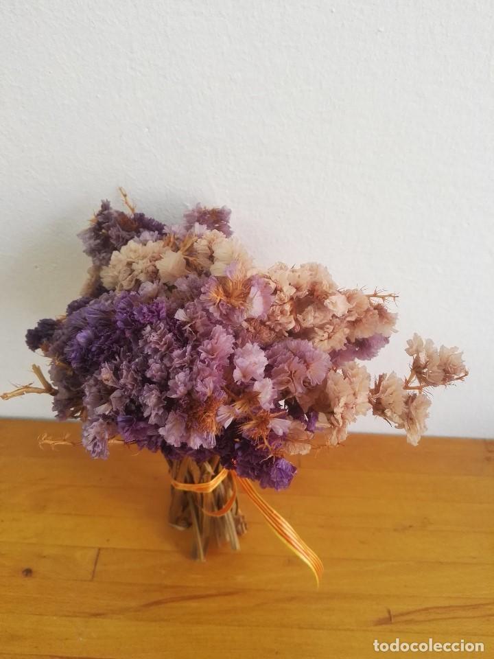 ramo de flores secas de color lila - Buy Vintage vases and flower vases on  todocoleccion