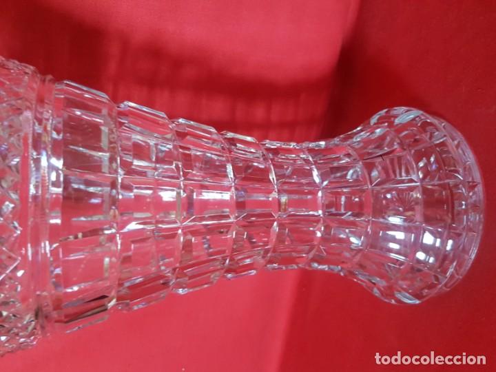 Vintage: Jarr&oacute;n de cristal tallado. - Foto 3