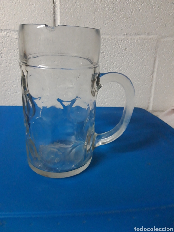 Vintage: JARRA AGUA DE CRISTAL - Foto 1